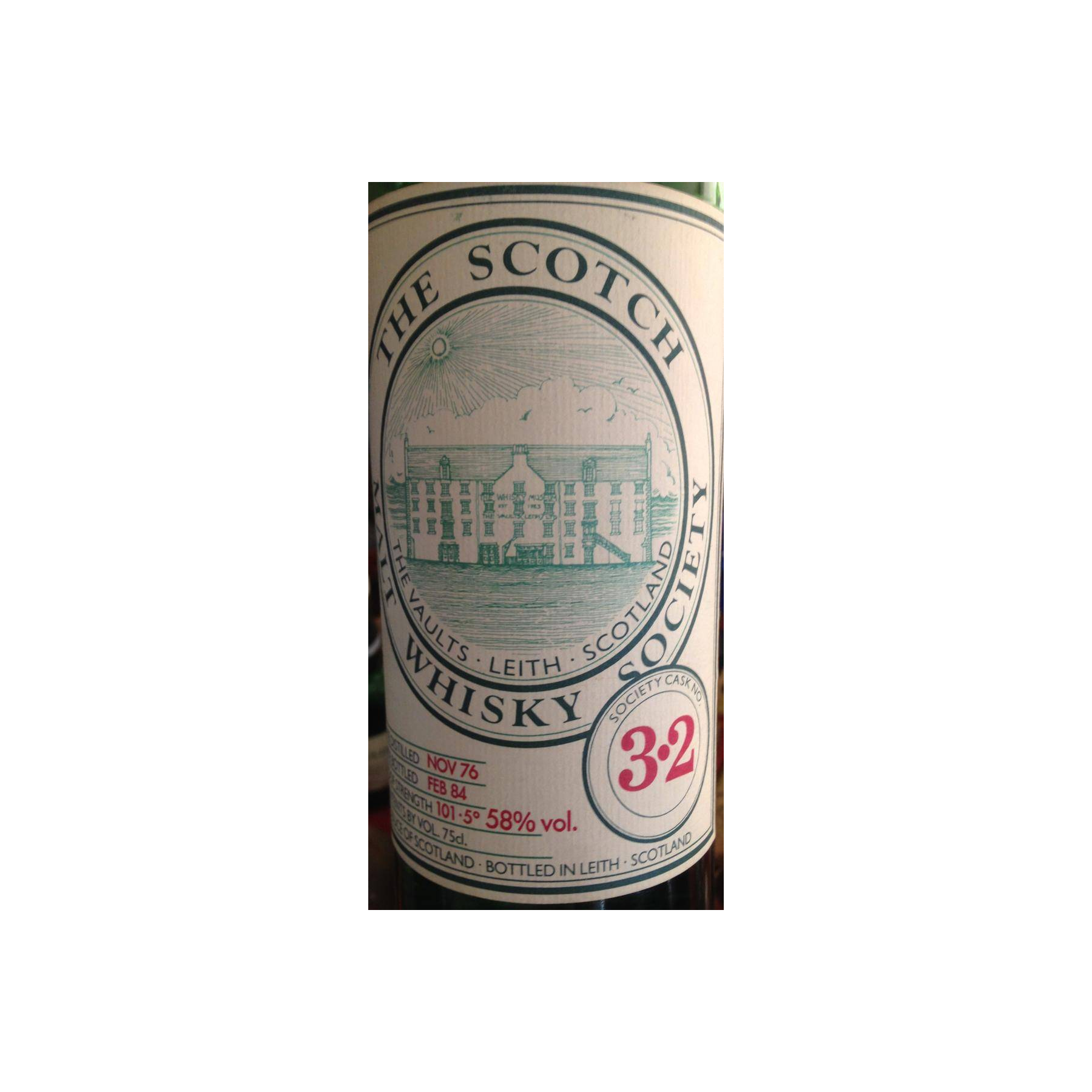 The Scotch Malt Whisky Society 1976 7 Years Single Malt Whisky 2