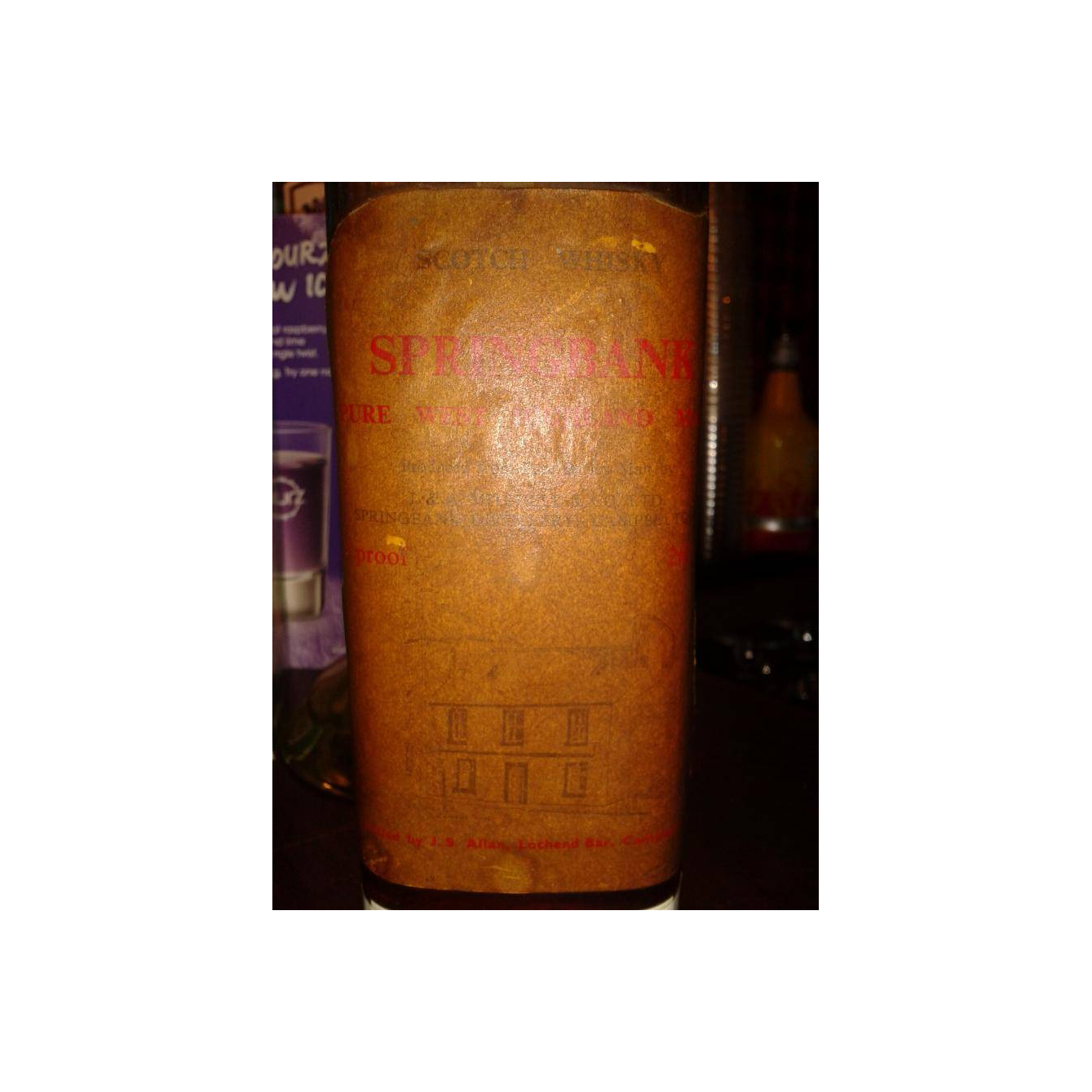 Springbank Single Malt Whisky