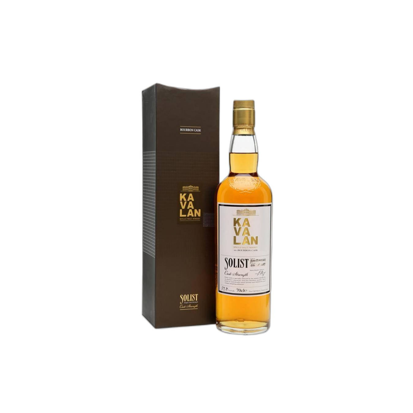 Kavalan ex-Bourbon Cask 2010 4 Years Single Malt Whisky