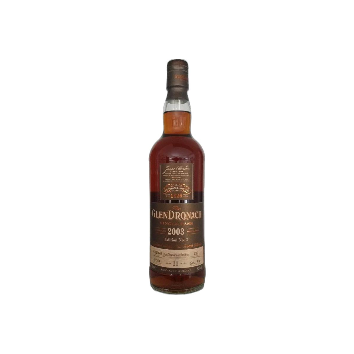 GlenDronach Single Cask 2003 11 Years Single Malt Whisky 2