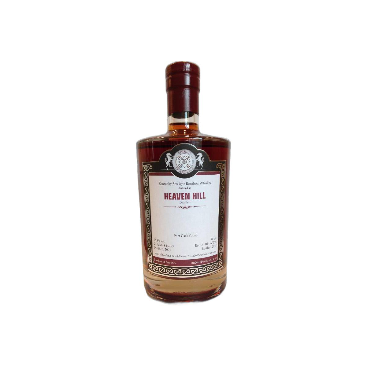 Heaven Hill 2001 MoS 3