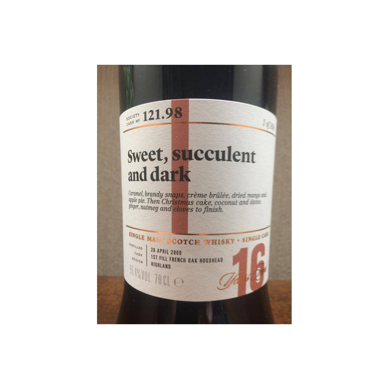 The Scotch Malt Whisky Society 2000 16 Years Single Malt Whisky 2