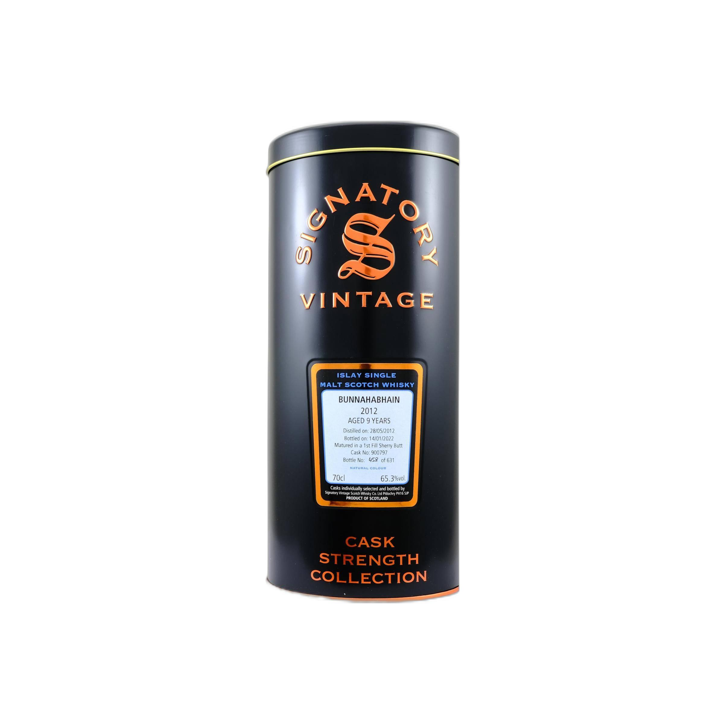 Bunnahabhain Cask Strength Collection 2012 9 Years Single Malt Whisky 2