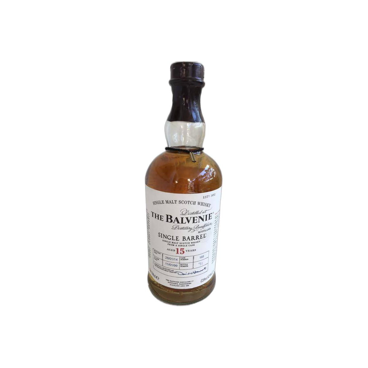 The Balvenie Single Cask 1999 15 Years Single Malt Whisky