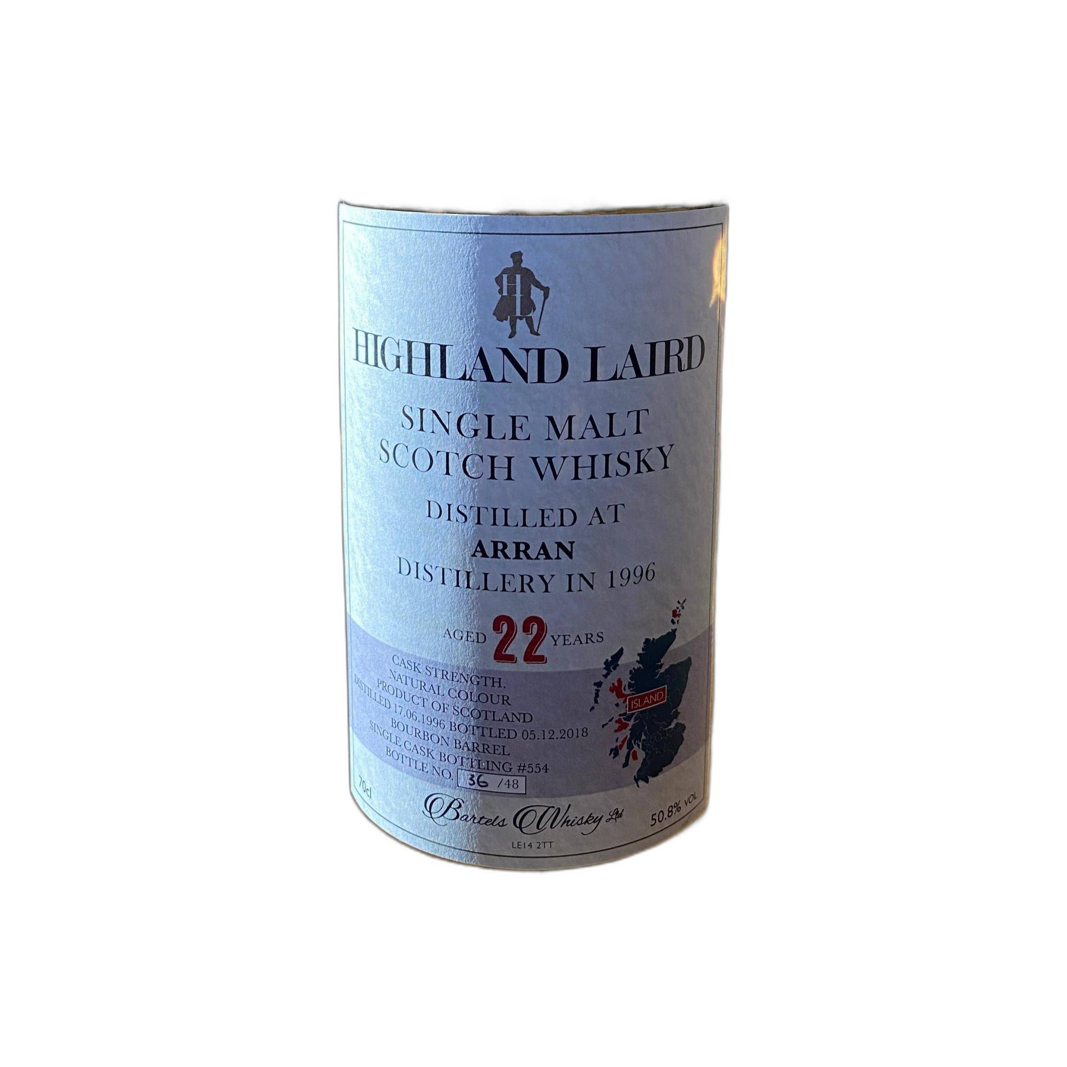 Arran 1996 22 Years Single Malt Whisky 2