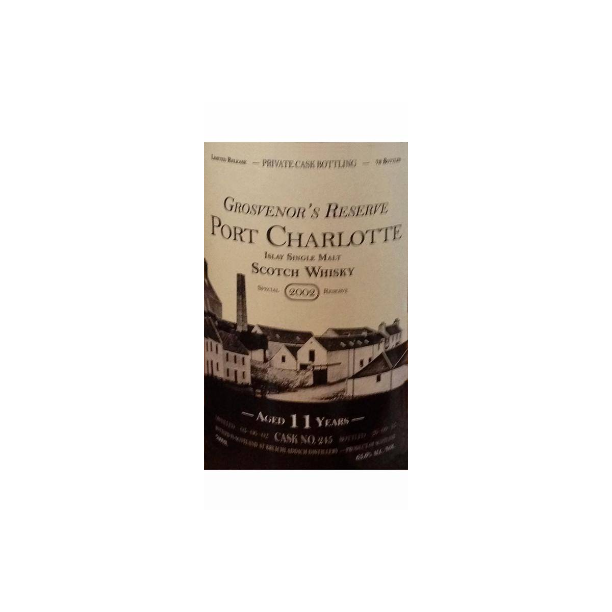 Port Charlotte 2002 11 Years Single Malt Whisky