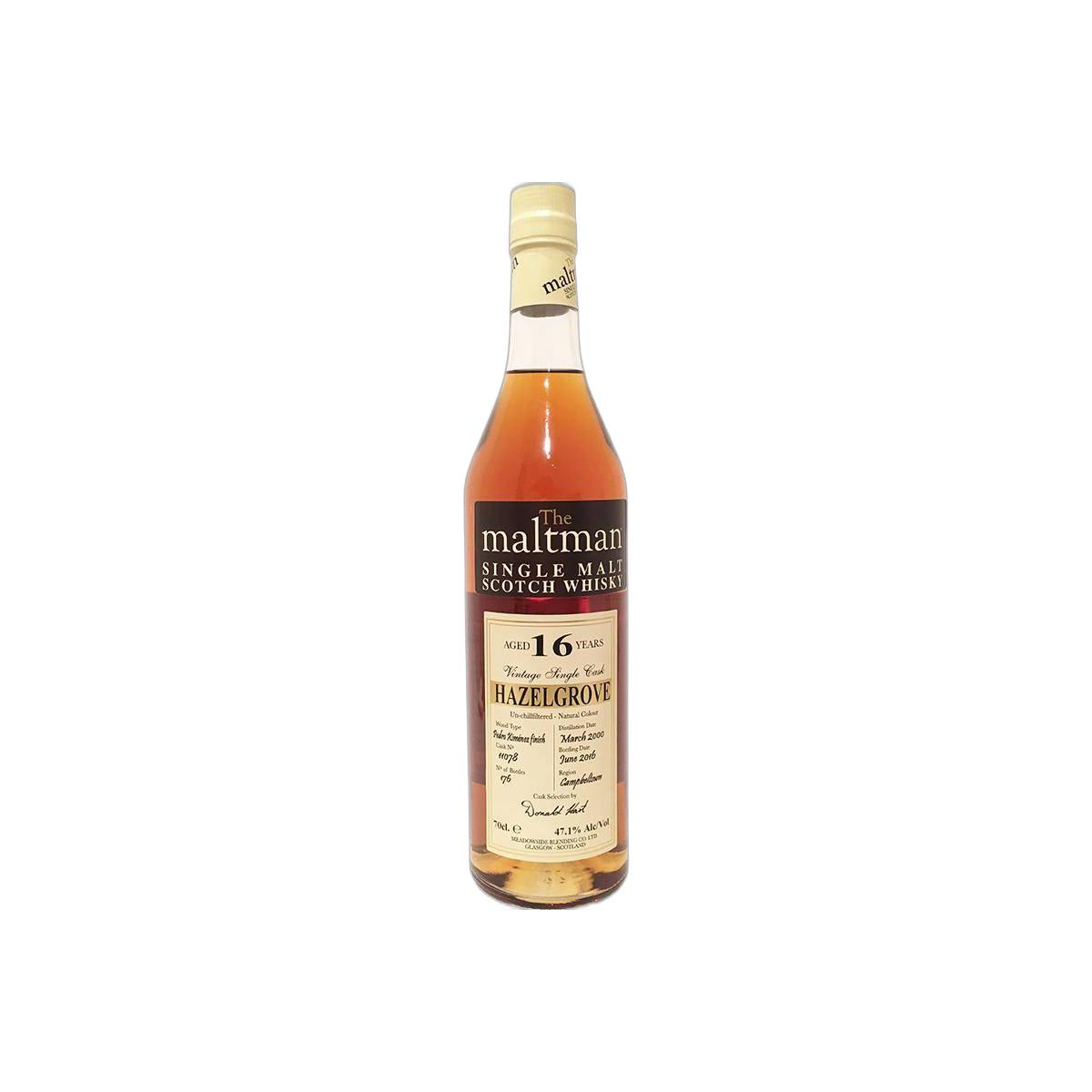Springbank 2000 16 Years Single Malt Whisky