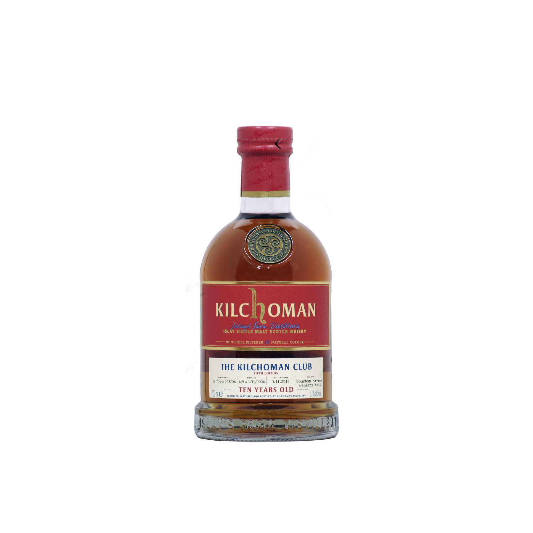 Kilchoman 2006 10 Years Single Malt Whisky