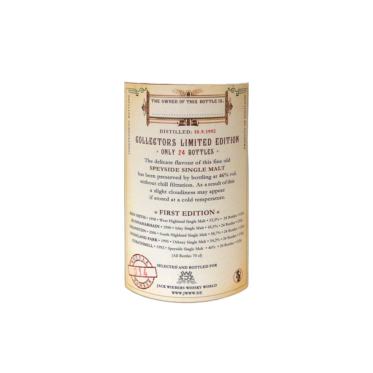 Strathmill 1992 22 Years Single Malt Whisky 2