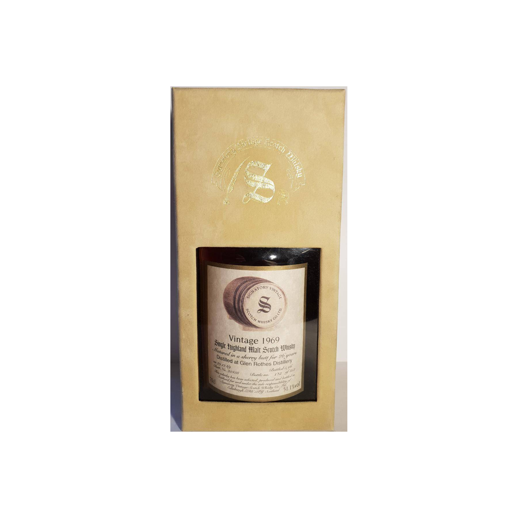 The Glenrothes Vintage Collection - Dumpy 1969 26 Years Single Malt Whisky 3