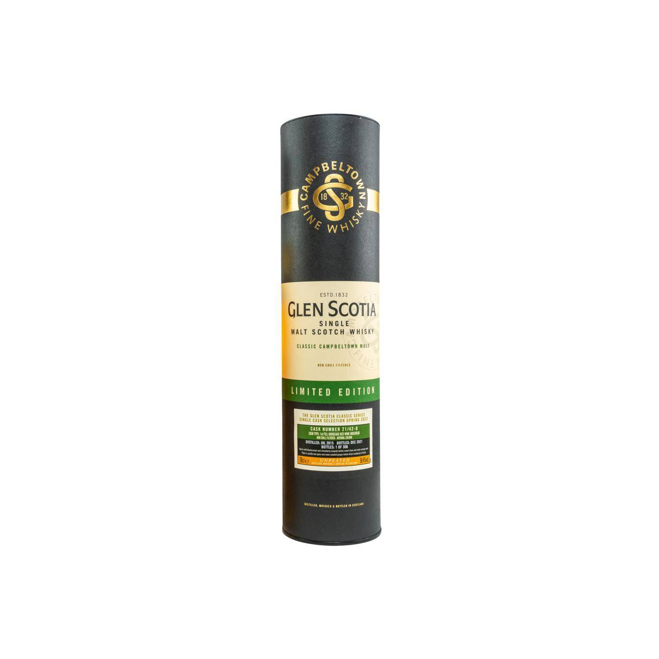 Glen Scotia 2015 6 Years Single Malt Whisky 6