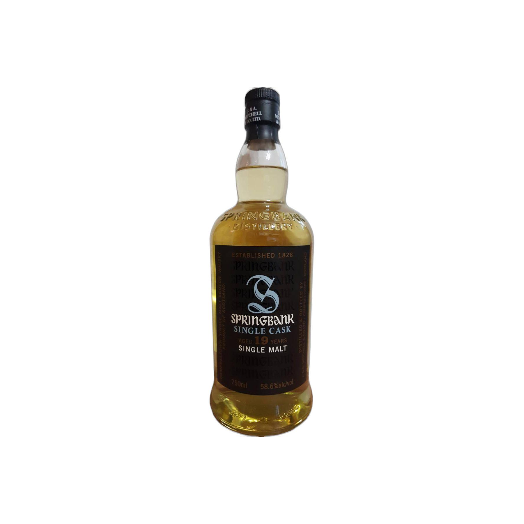 Springbank Single Cask 1996 19 Years Single Malt Whisky
