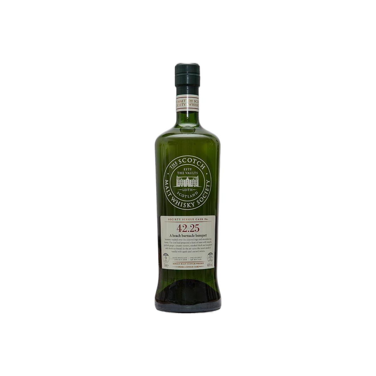 The Scotch Malt Whisky Society 2006 9 Years Single Malt Whisky