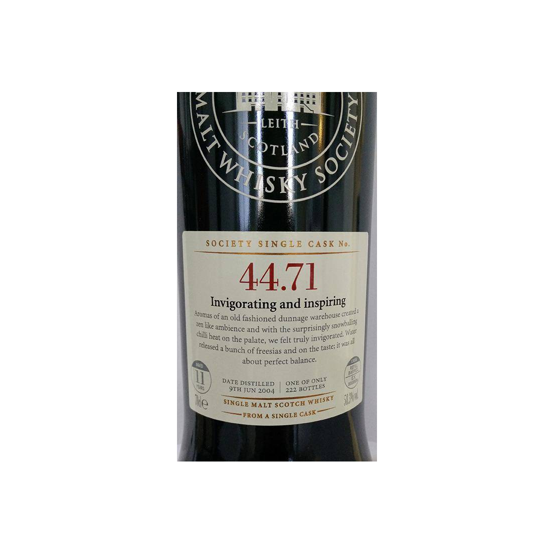 The Scotch Malt Whisky Society 2004 11 Years Single Malt Whisky 2