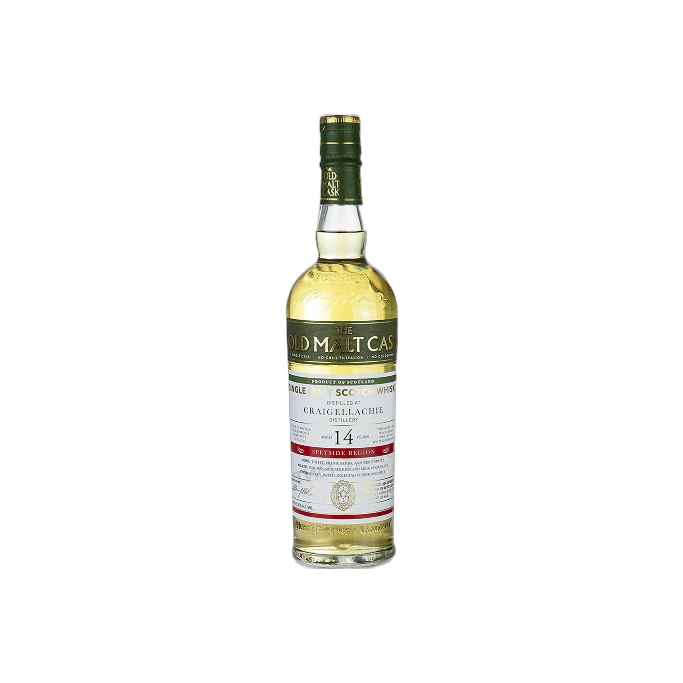 Craigellachie Old Malt Cask 2007 14 Years Single Malt Whisky