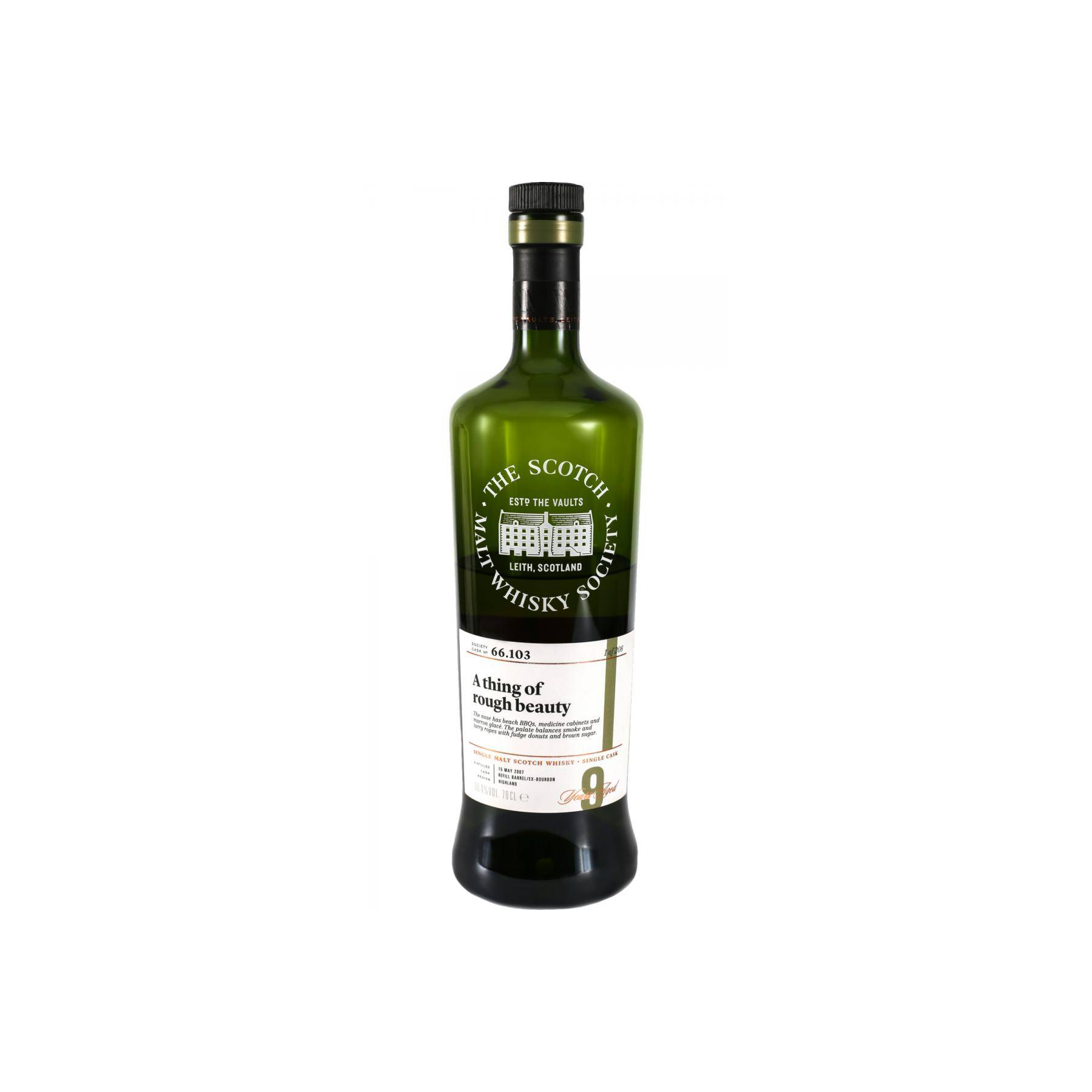 The Scotch Malt Whisky Society 2007 9 Years Single Malt Whisky