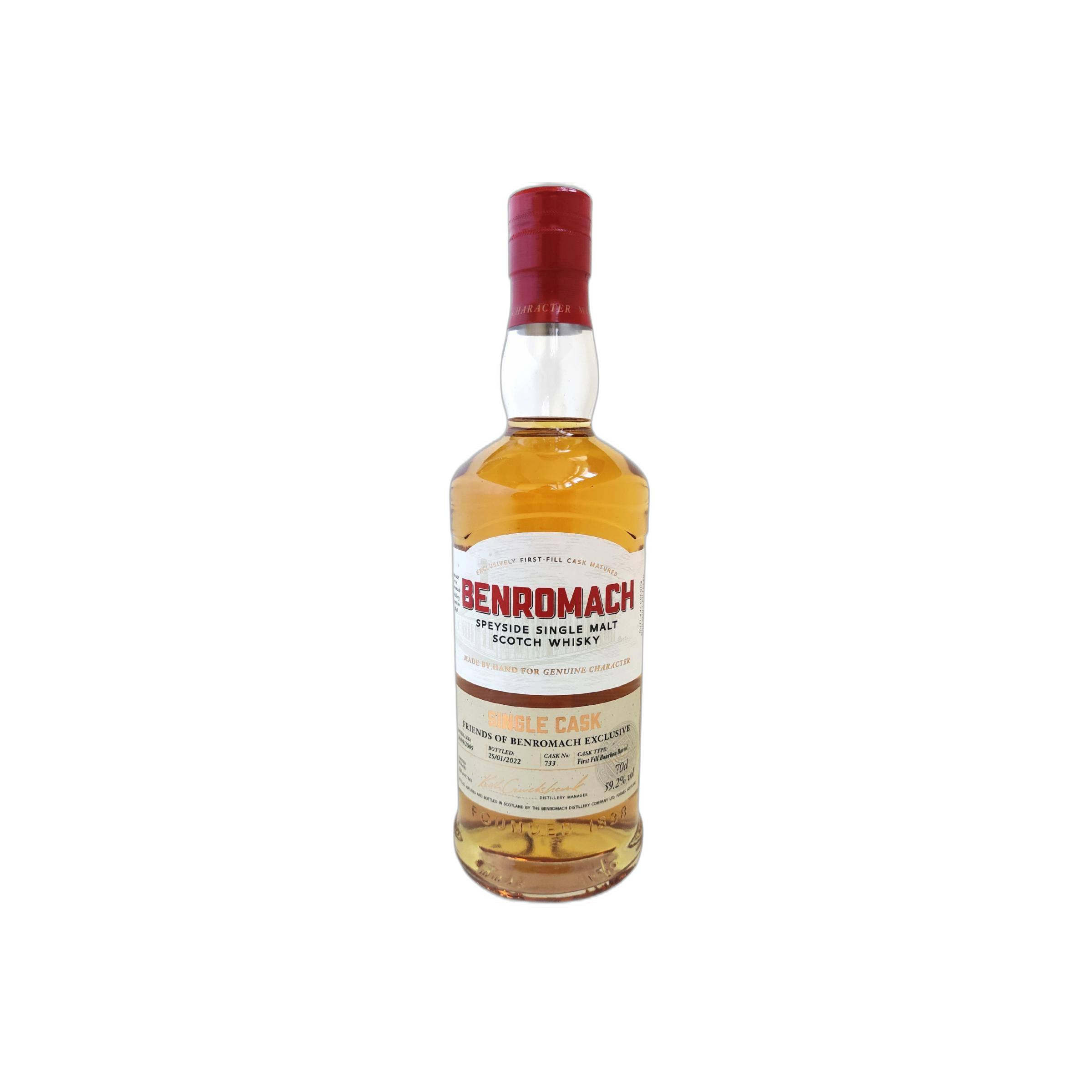 Benromach Single Cask 2009 12 Years Single Malt Whisky