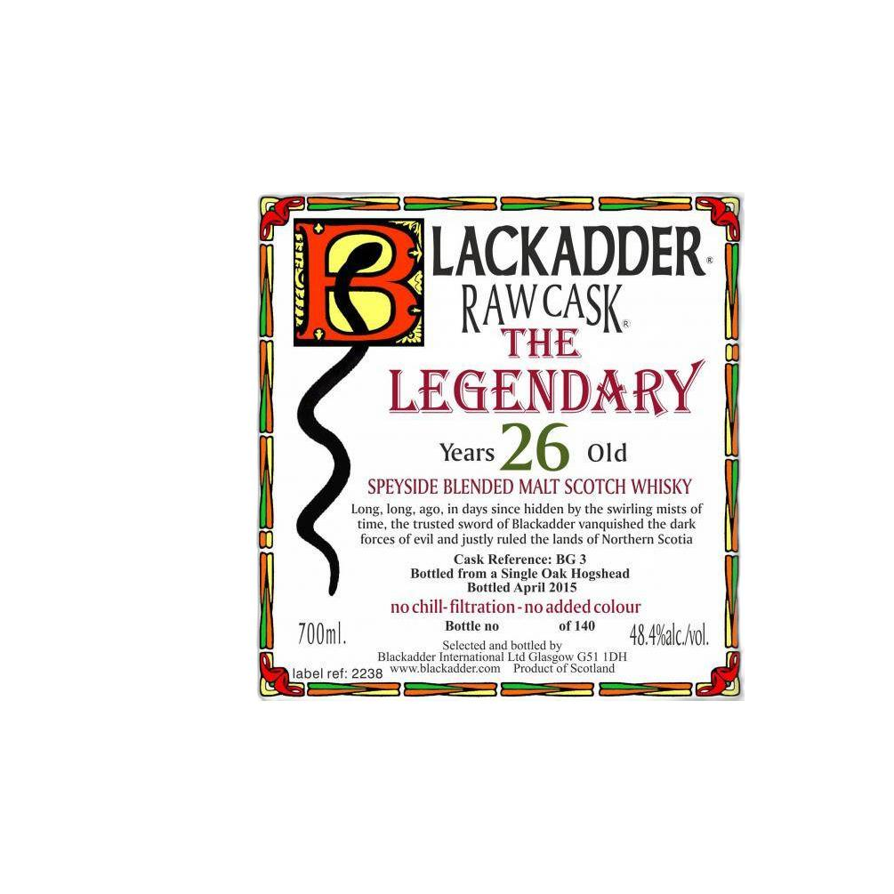 Blackadder Raw Cask 26 Years Blended Malt Whisky