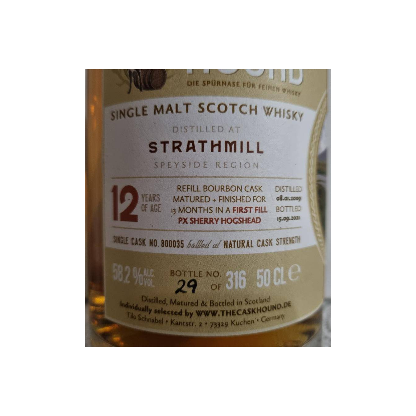Strathmill 2009 12 Years Single Malt Whisky 2