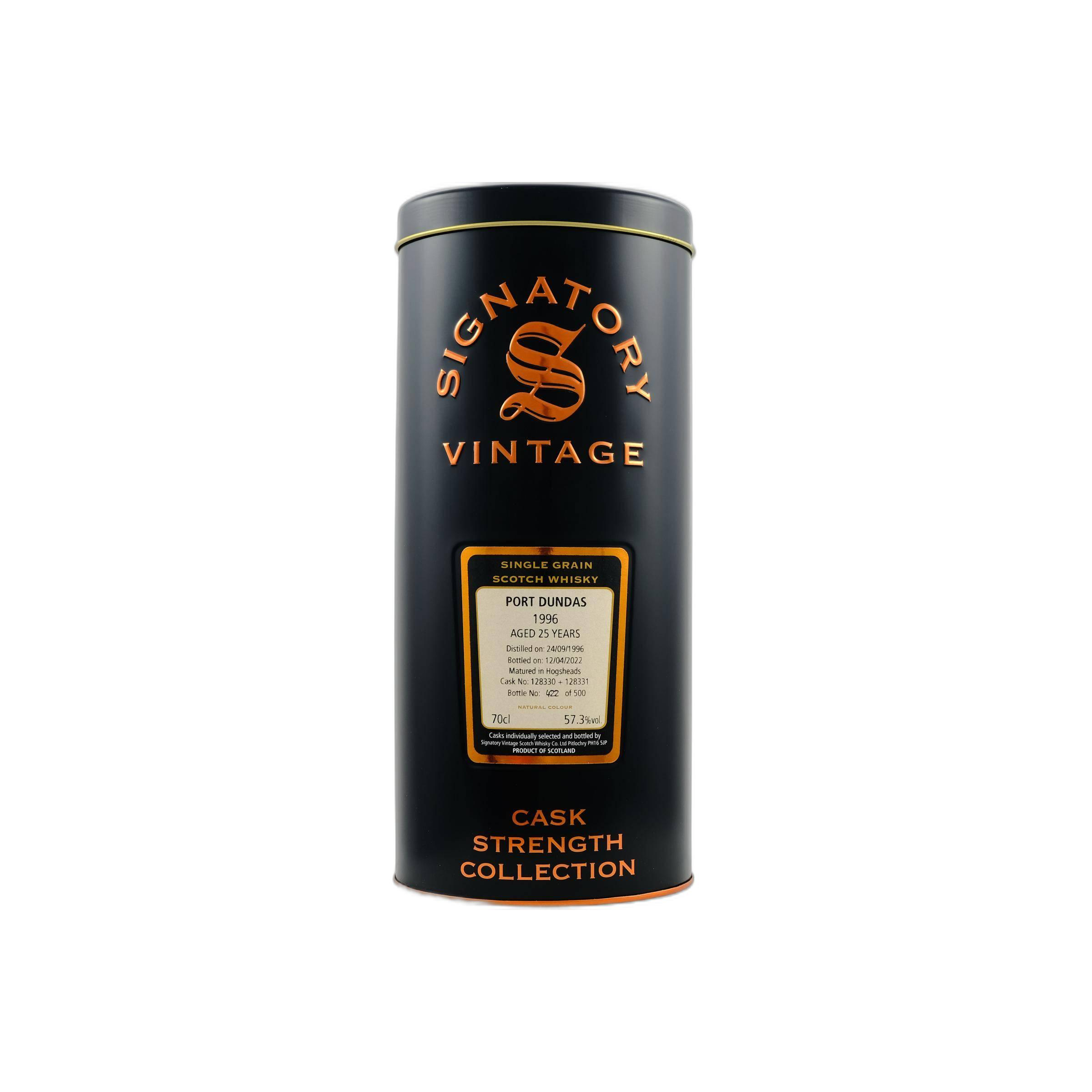 Port Dundas Cask Strength Collection 1996 25 Years Single Grain Whisky 2