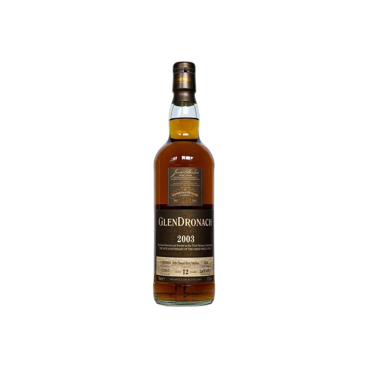 GlenDronach Single Cask 2003 12 Years Single Malt Whisky