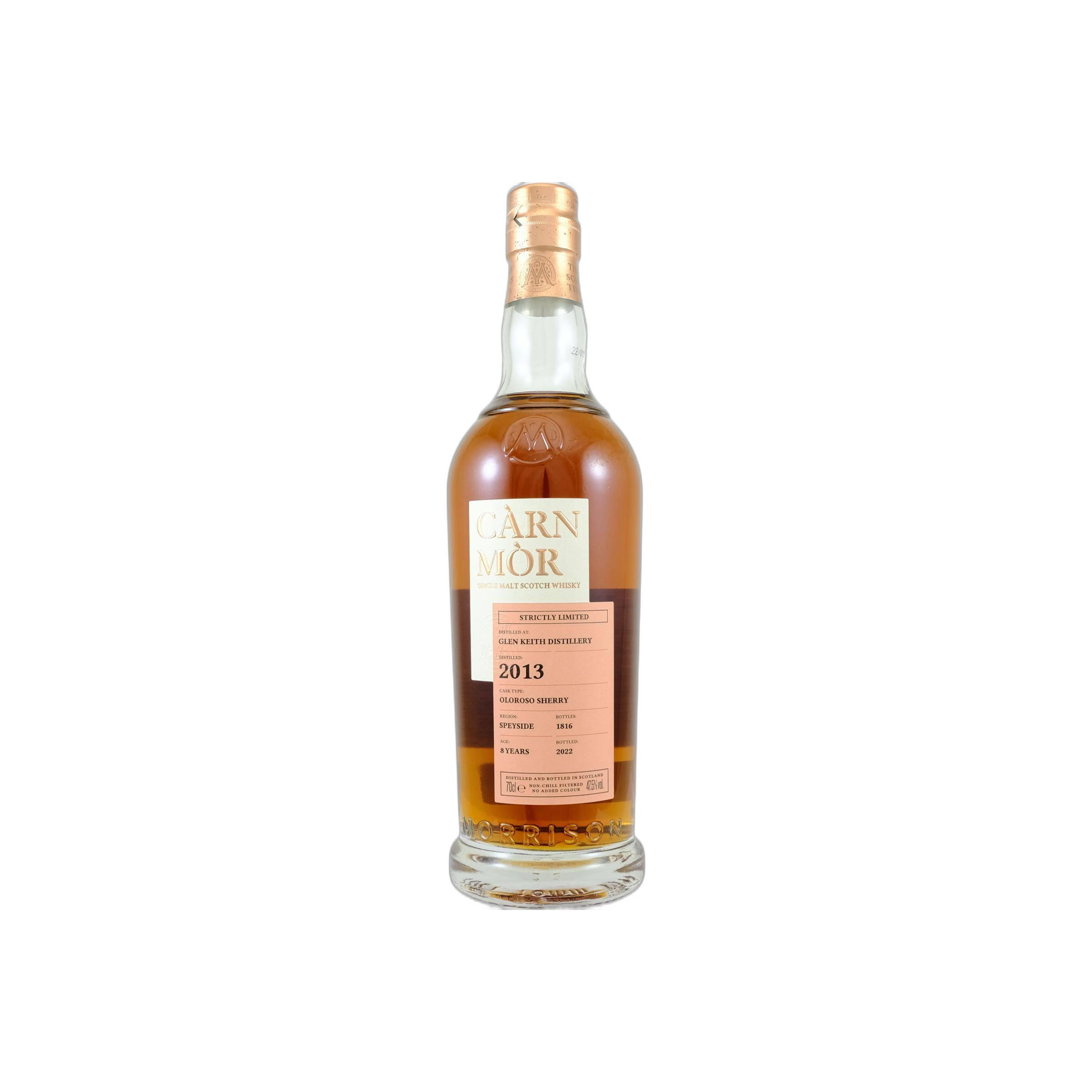 Glen Keith 2013 8 Years Single Malt Whisky