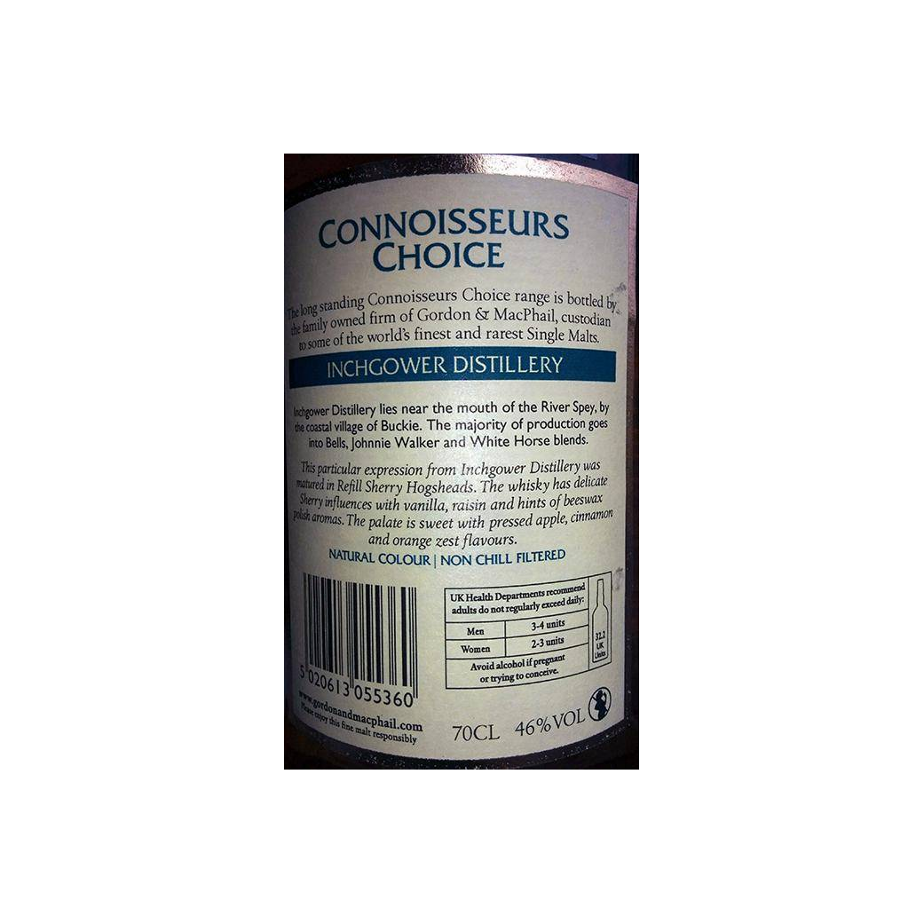 Inchgower Connoisseurs Choice 2002 13 Years Single Malt Whisky 2