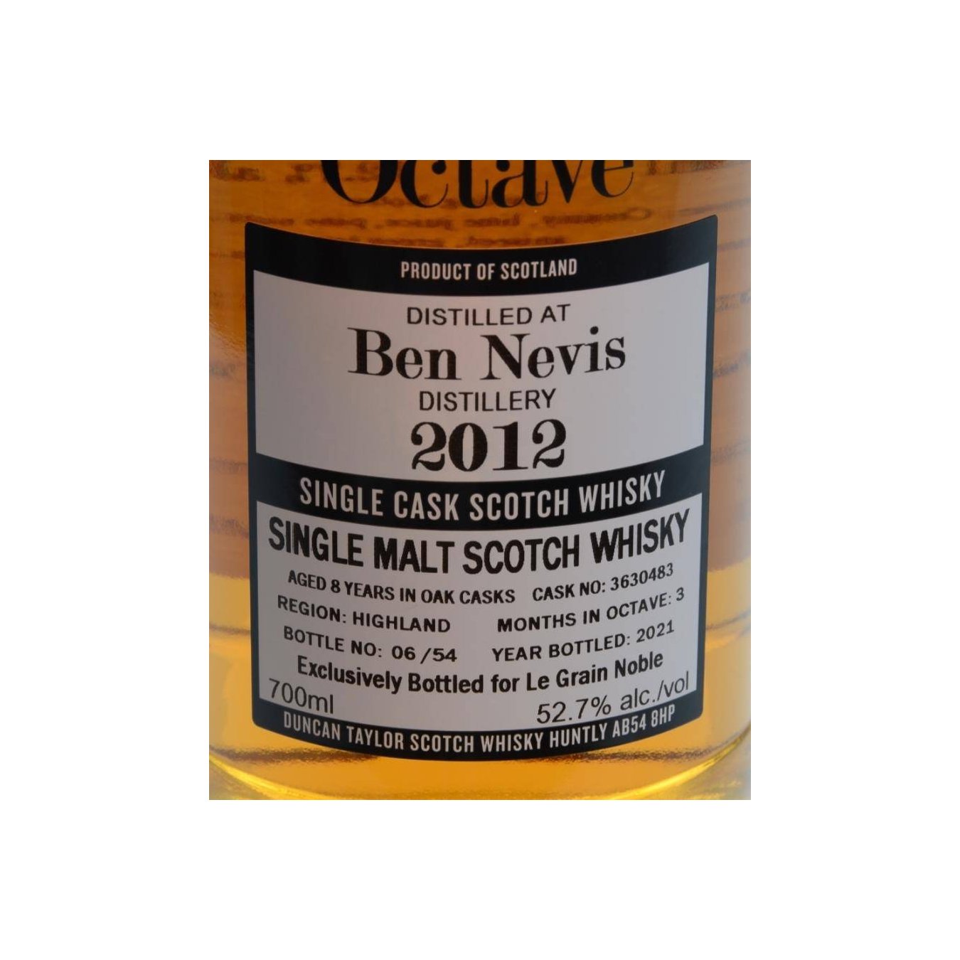 Ben Nevis The Octave 2012 9 Years Single Malt Whisky 2