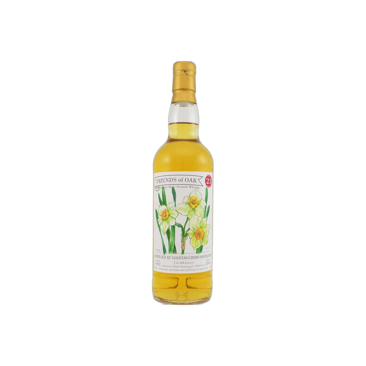 Glentauchers 1992 21 Years Single Malt Whisky