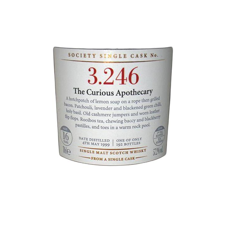 The Scotch Malt Whisky Society 1999 16 Years Single Malt Whisky 2
