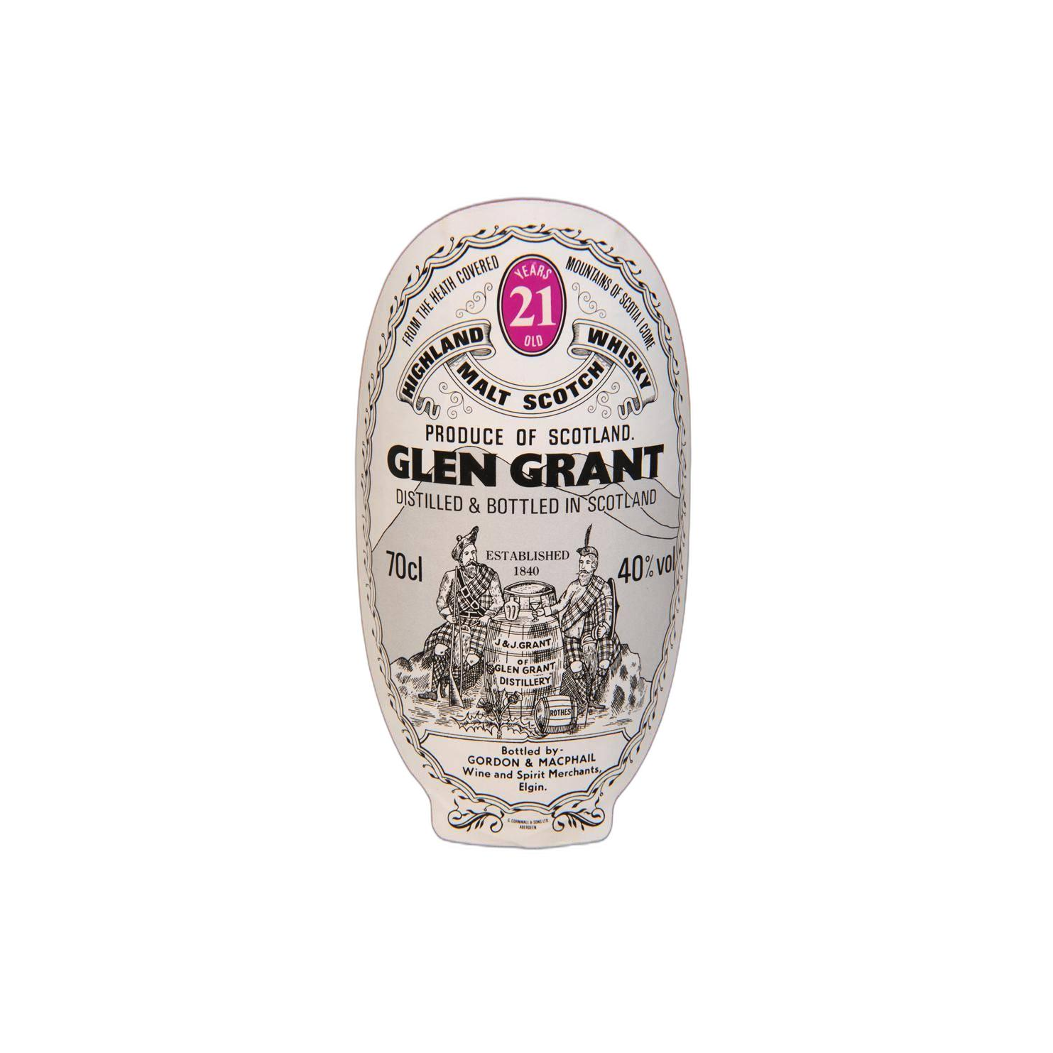 Glen Grant Licensed Bottling 21 Years Single Malt Whisky 2