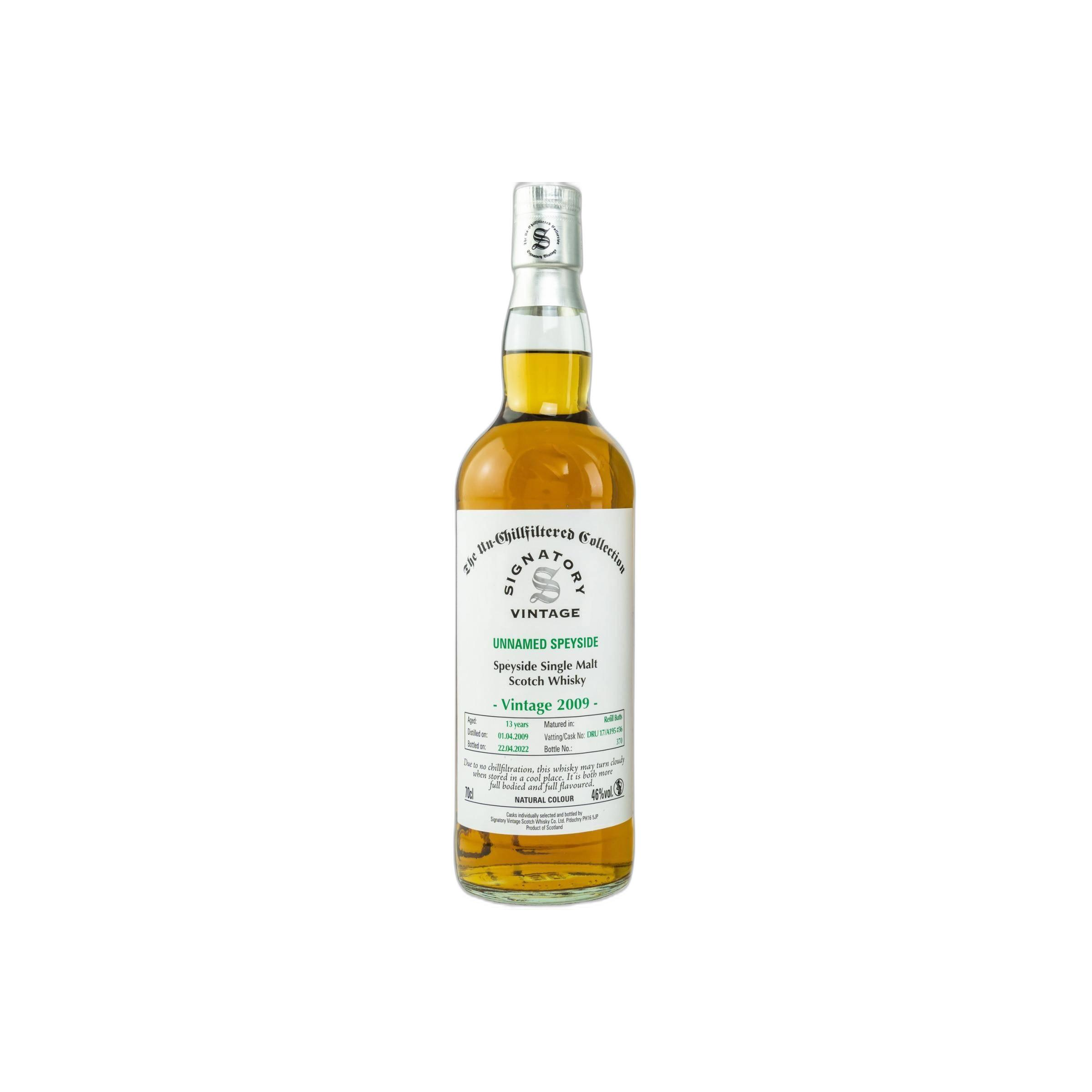 Signatory Vintage The Un-Chillfiltered Collection 2009 13 Years Single Malt Whisky