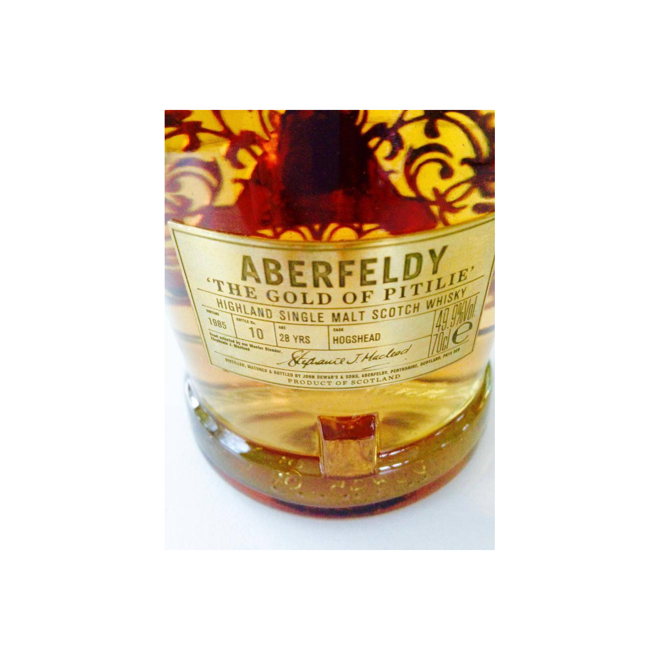 Aberfeldy 1985 28 Years Single Malt Whisky 2