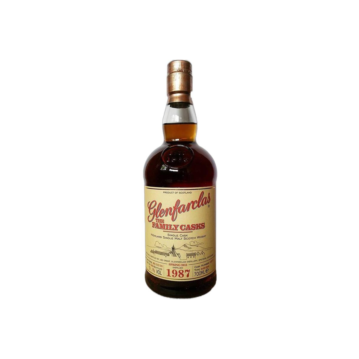 Glenfarclas 1987 27 Years Single Malt Whisky