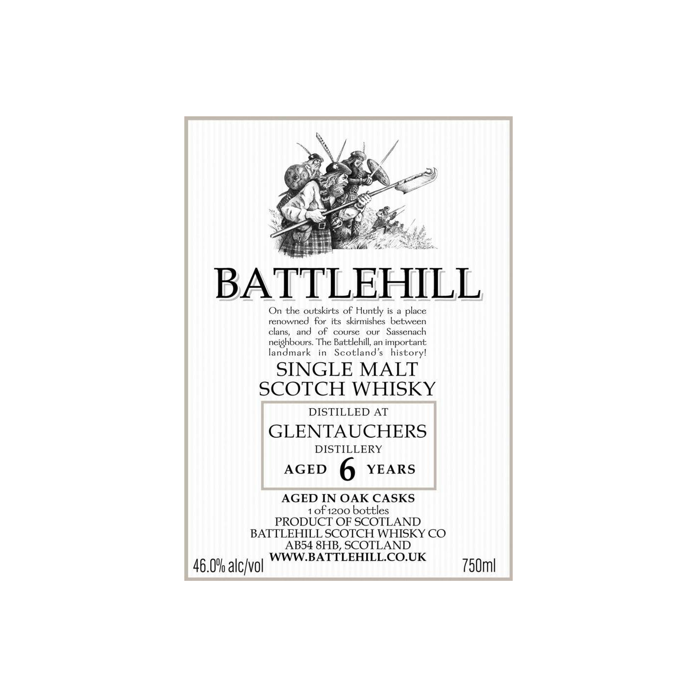 Glentauchers 6 Years Single Malt Whisky