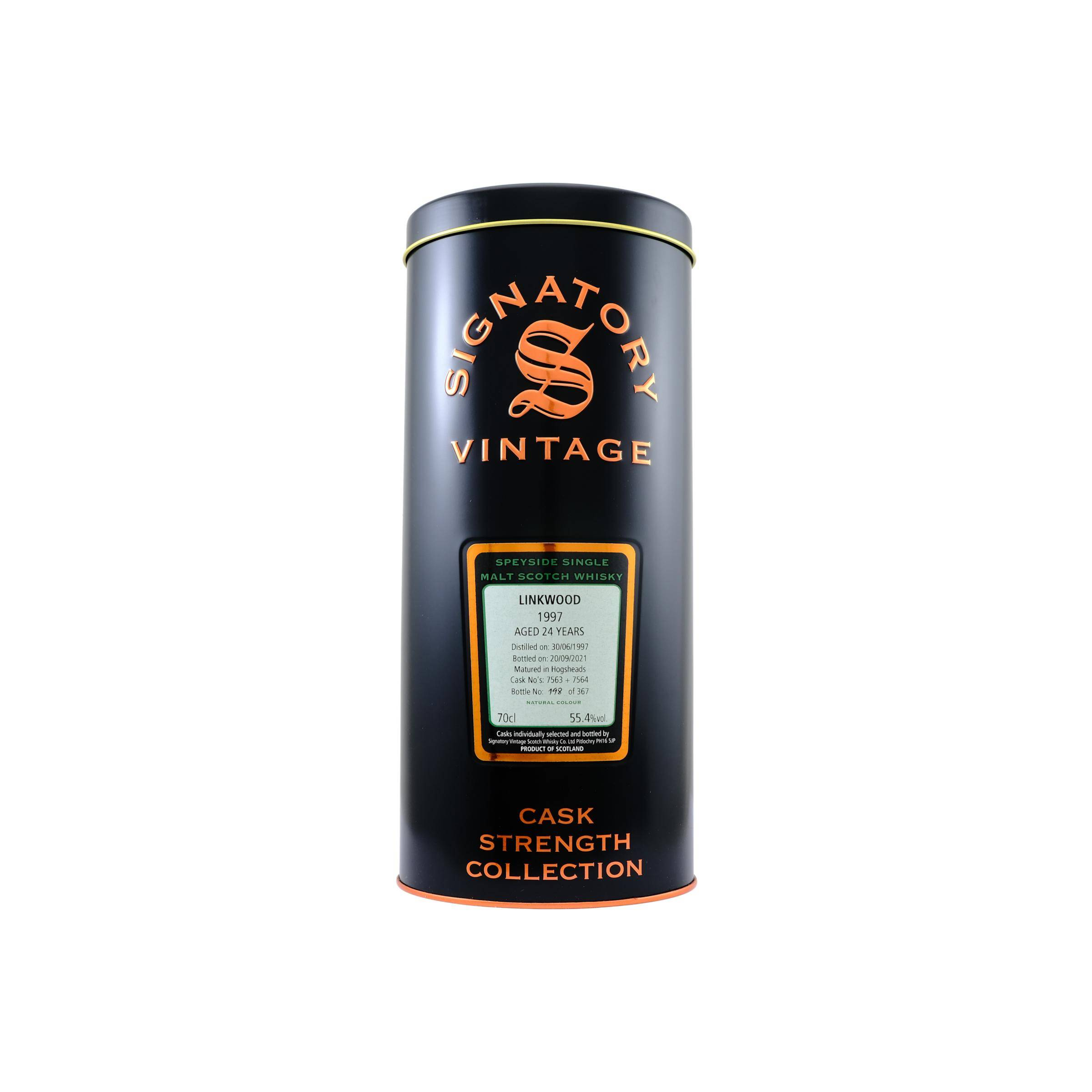 Linkwood Cask Strength Collection 1997 24 Years Single Malt Whisky 2