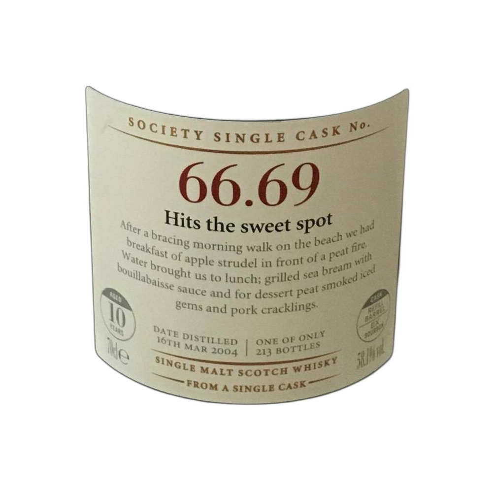 The Scotch Malt Whisky Society 2004 10 Years Single Malt Whisky