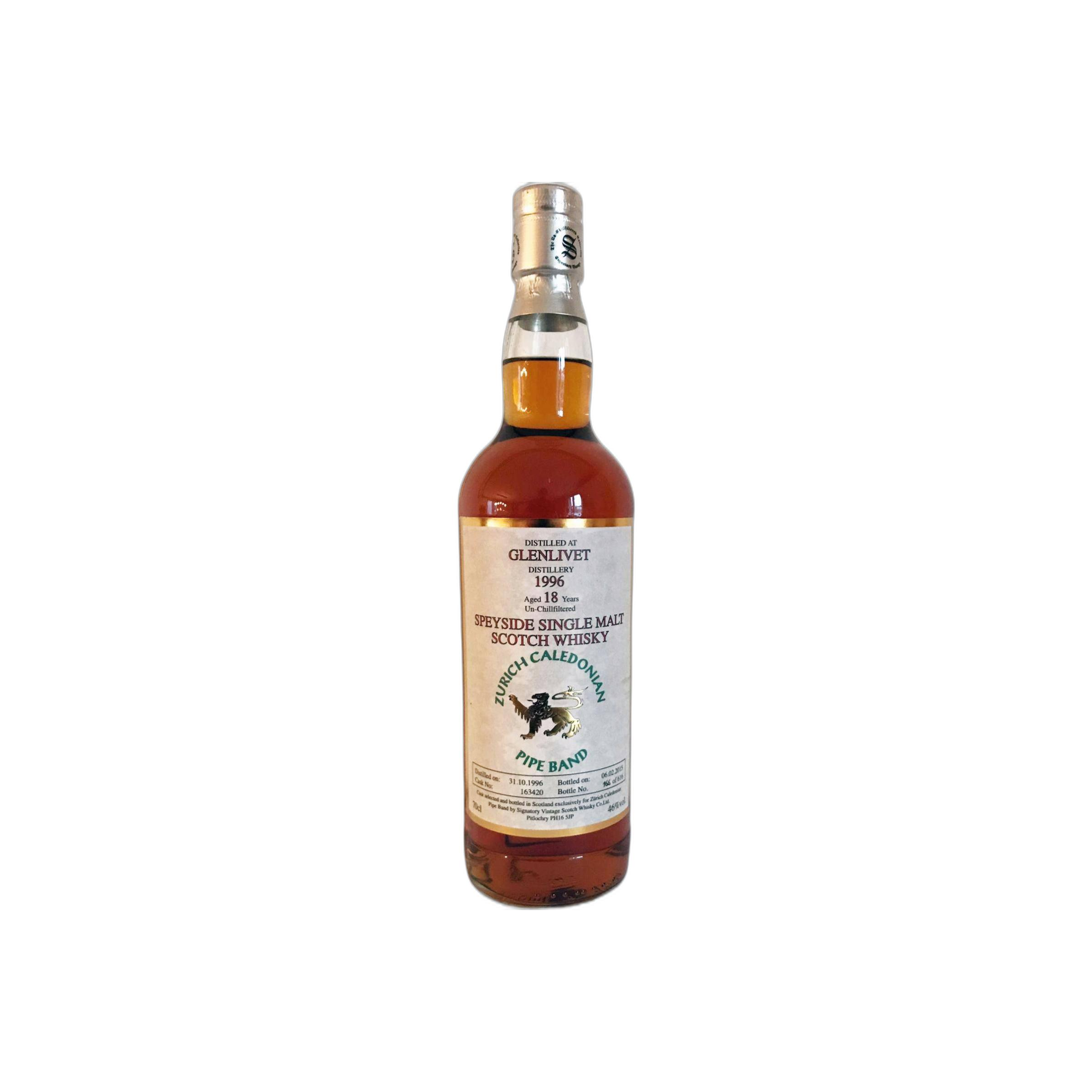 The Glenlivet 1996 18 Years Single Malt Whisky