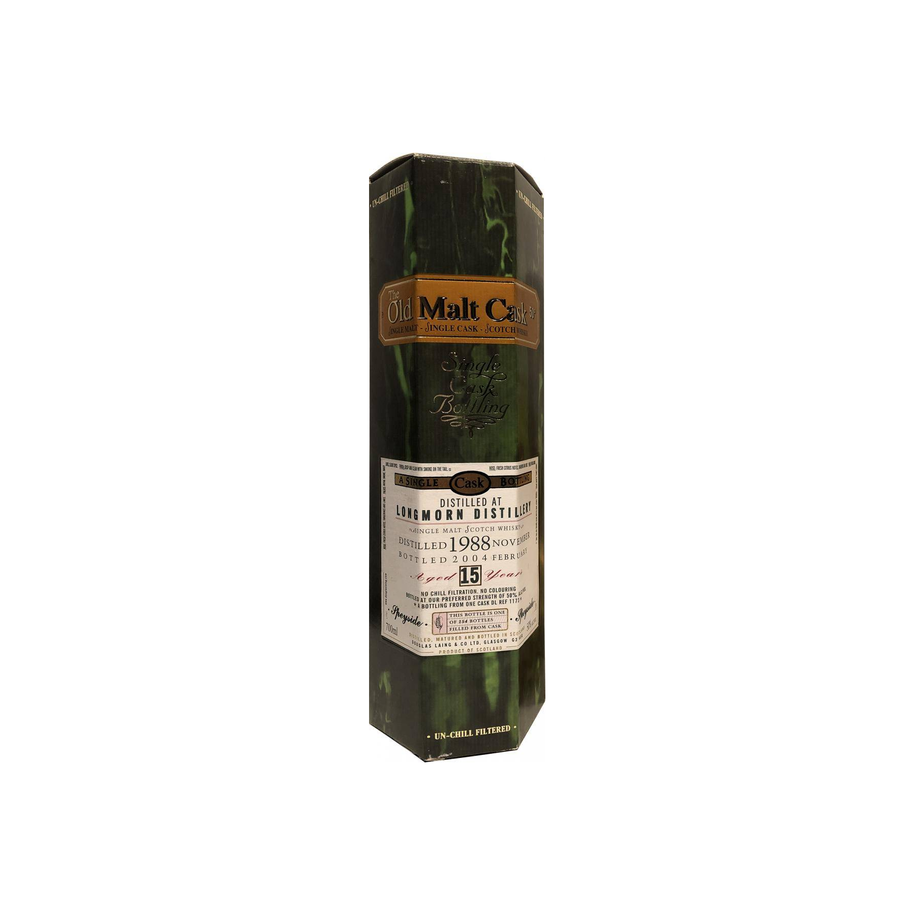 Longmorn Old Malt Cask 1988 15 Years Single Malt Whisky 2