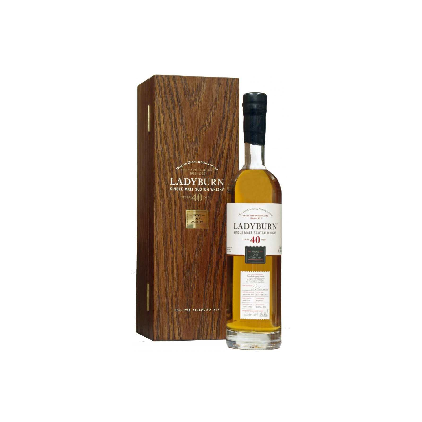 Ladyburn 1974 40 Years Single Malt Whisky 2