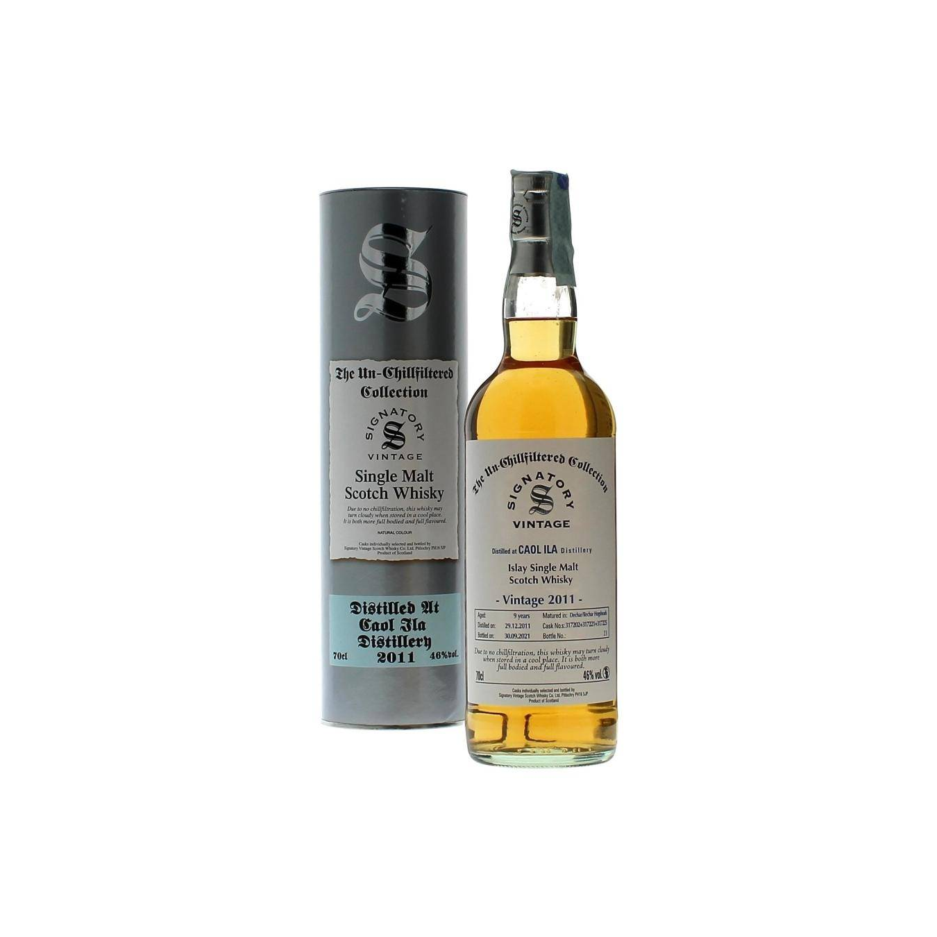 Caol Ila The Un-Chillfiltered Collection 2011 9 Years Single Malt Whisky