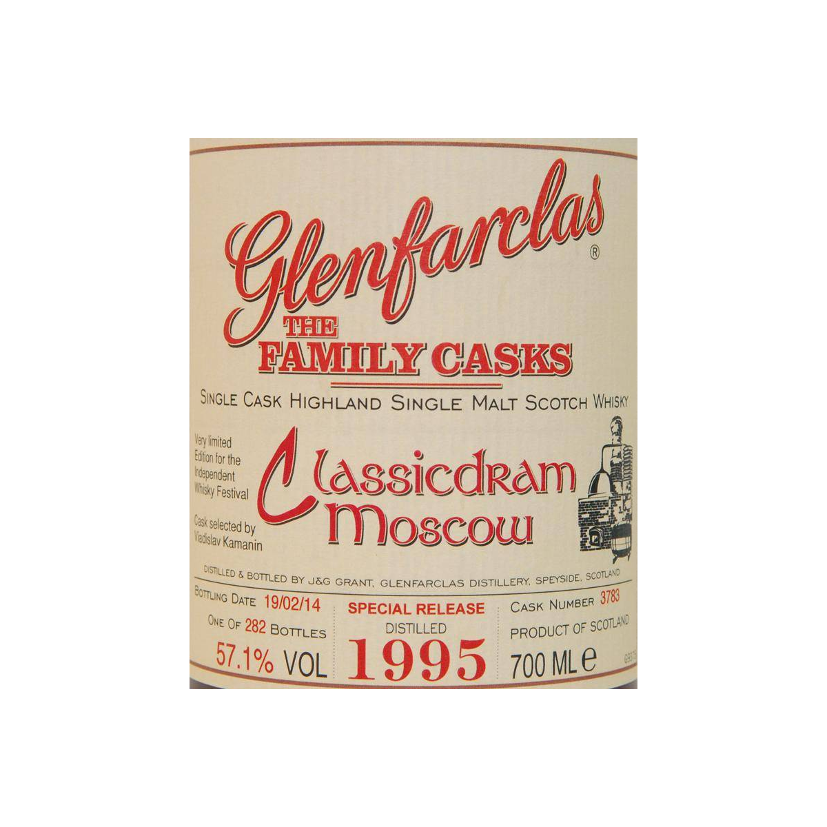 Glenfarclas 1995 18 Years Single Malt Whisky 3