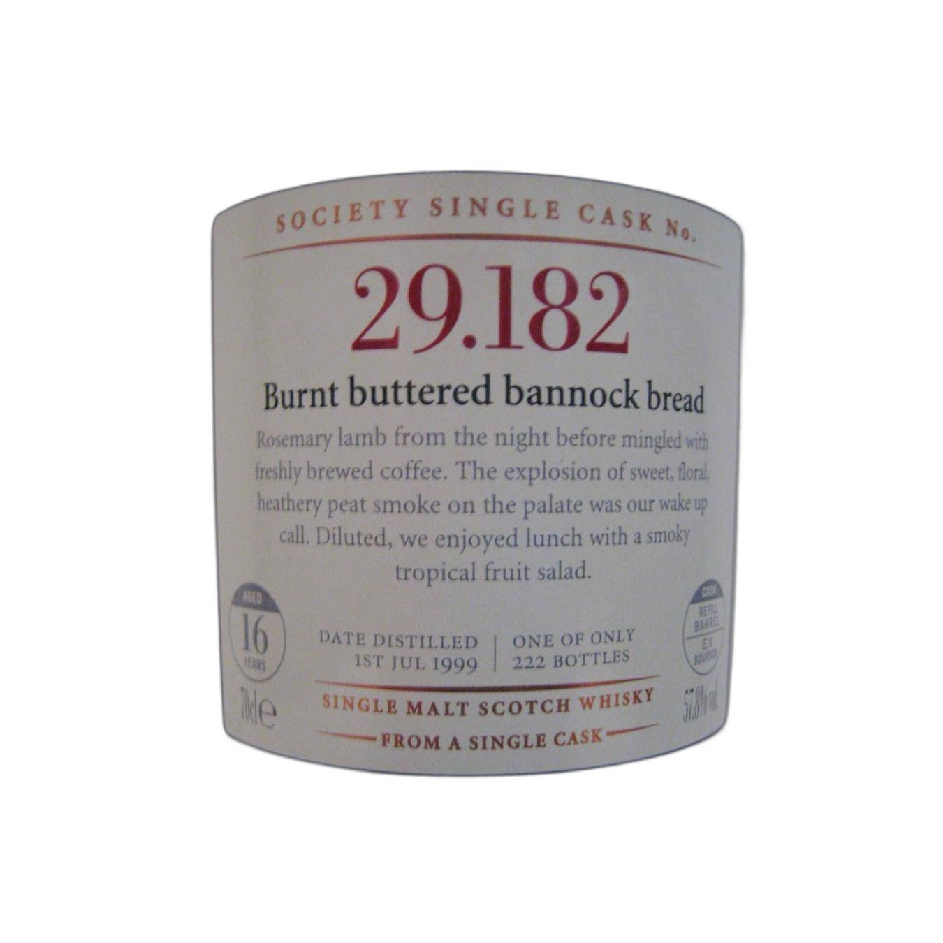 The Scotch Malt Whisky Society 1999 16 Years Single Malt Whisky 2