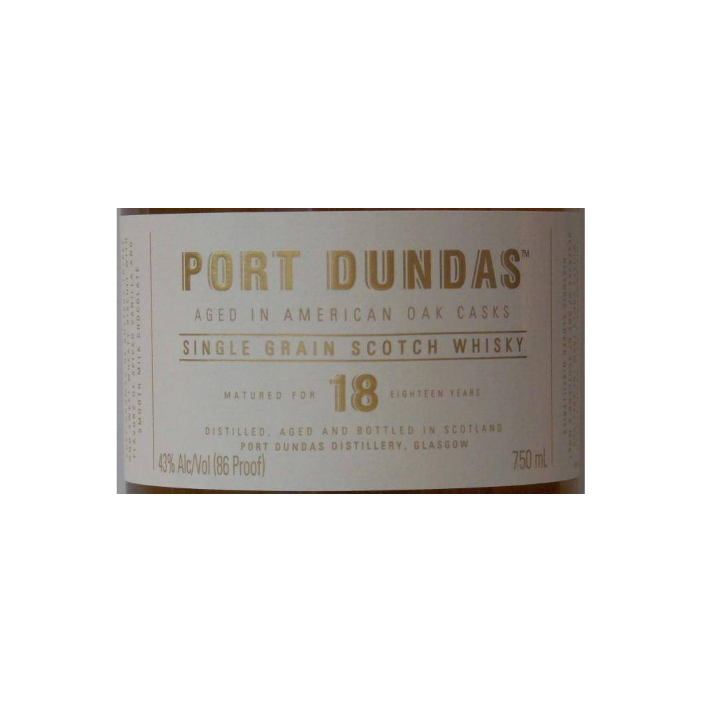 Port Dundas 18 Years Single Grain Whisky 2