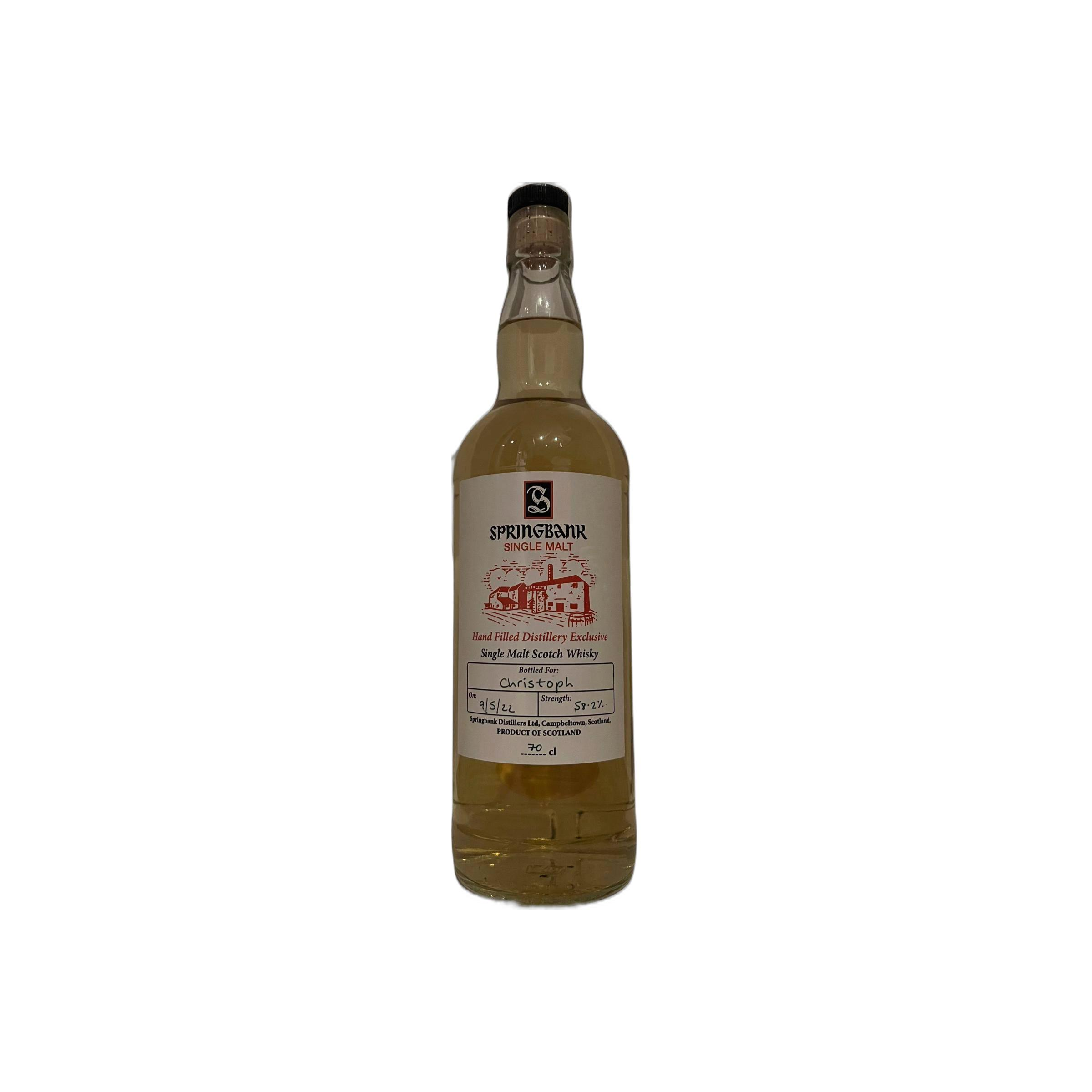 Springbank Single Malt Whisky