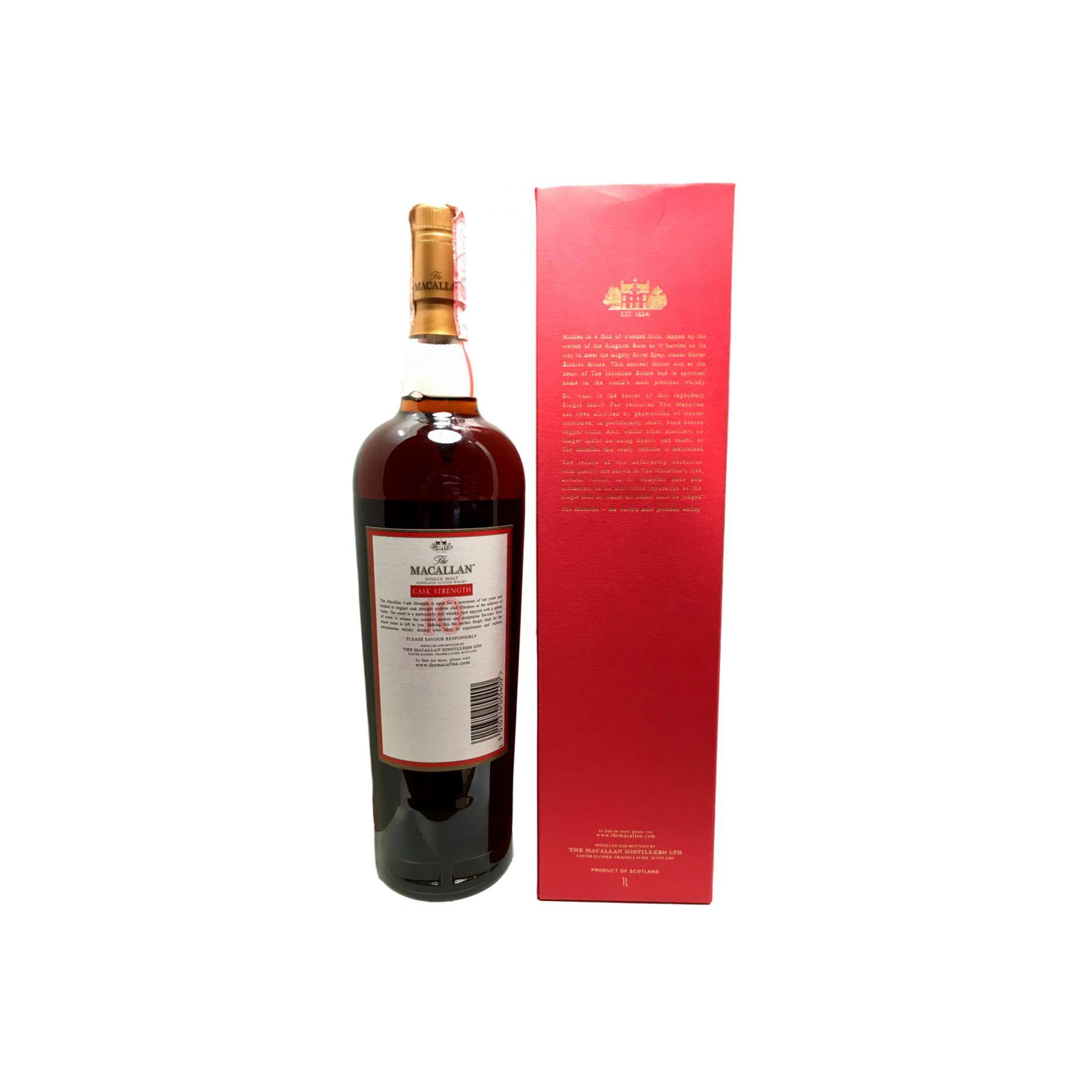 The Macallan Cask Strength Collection 10 Years Single Malt Whisky 3