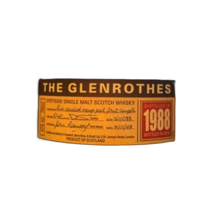 The Glenrothes 1988 25 Years Single Malt Whisky 2