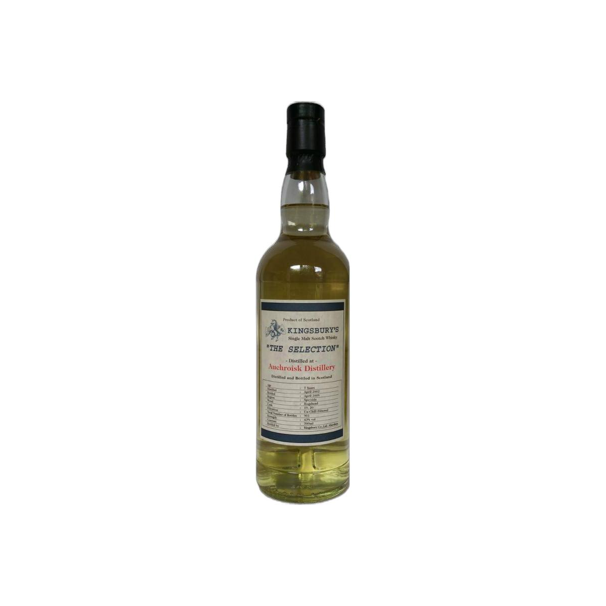 Auchroisk 2002 7 Years Single Malt Whisky