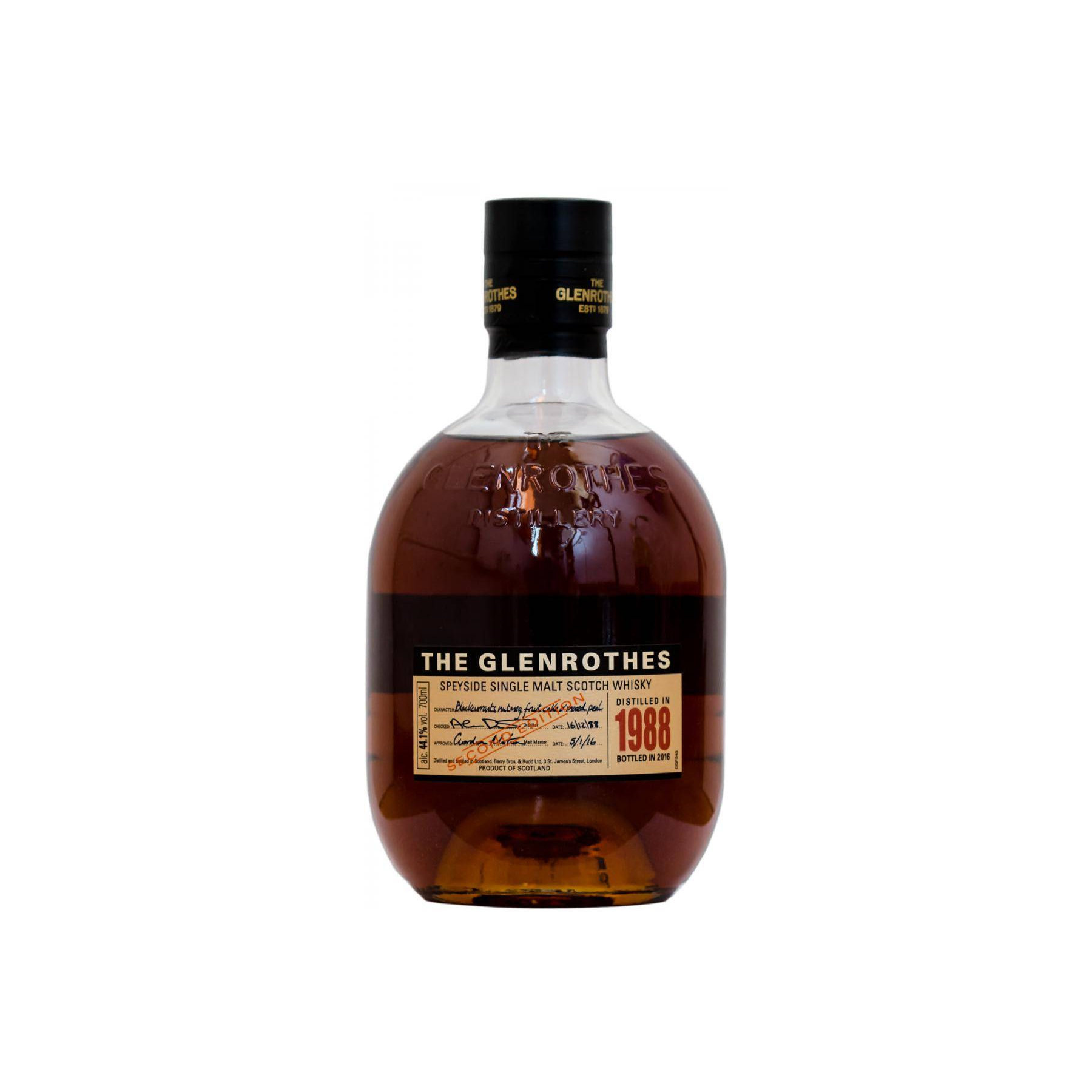 The Glenrothes 1988 27 Years Single Malt Whisky
