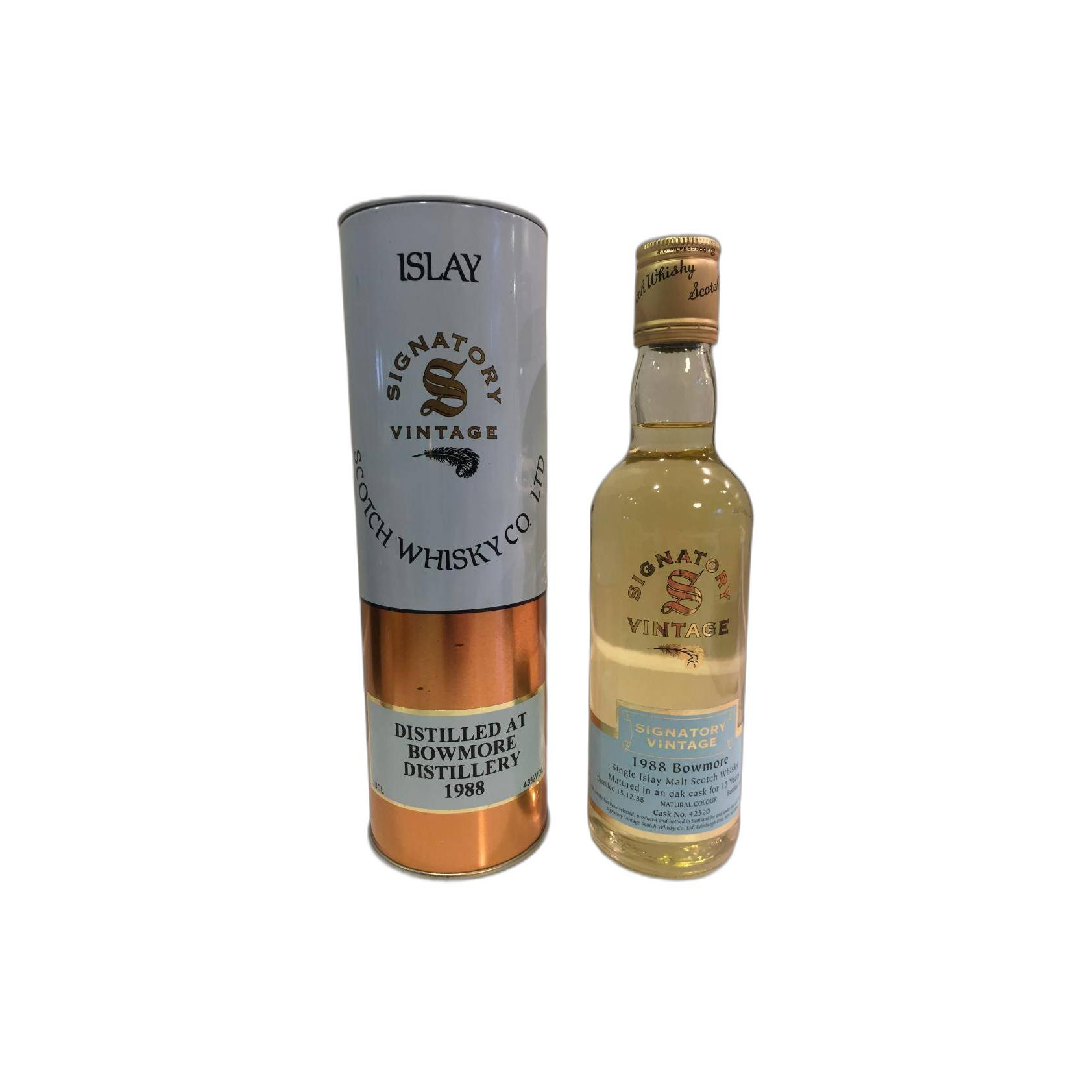 Bowmore Vintage Collection 1988 15 Years Single Malt Whisky